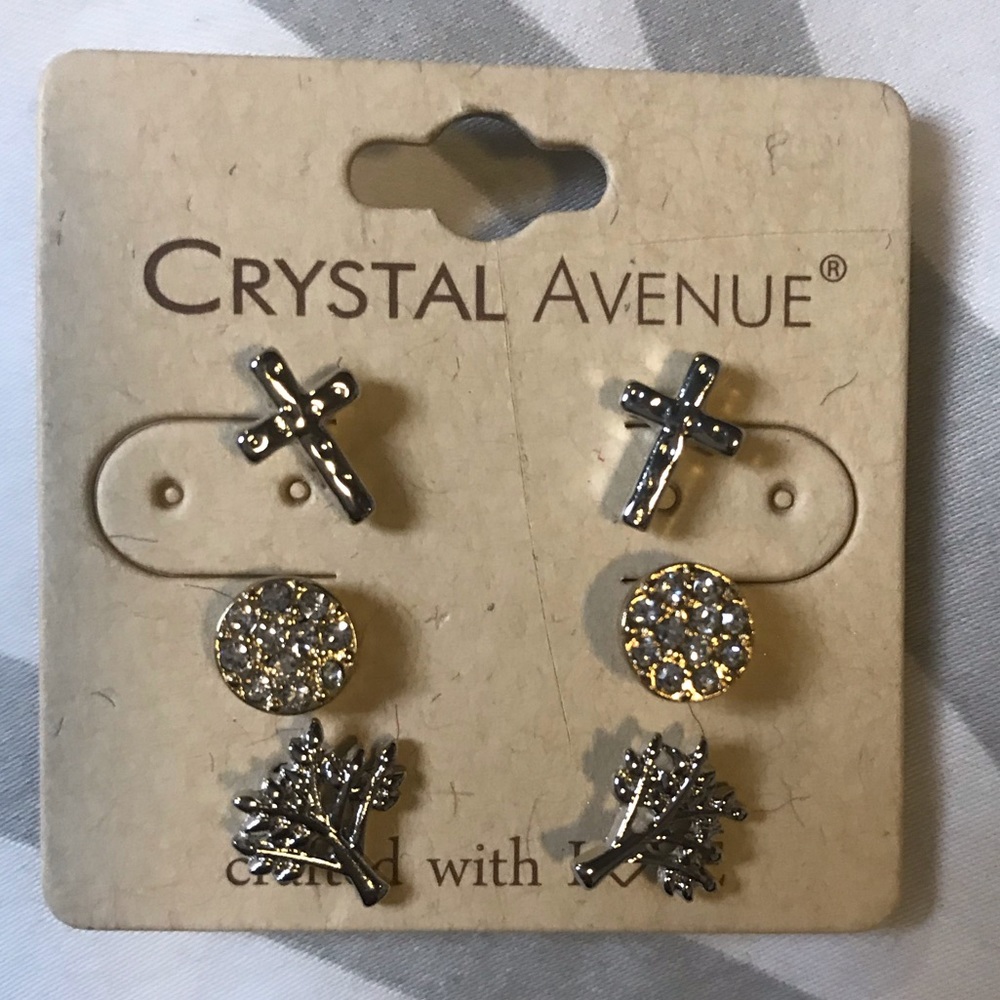 3 sets of earrings